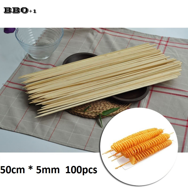 50cm x 5mm Long Disposable BBQ - огляд і ціна Corn Dog Stick