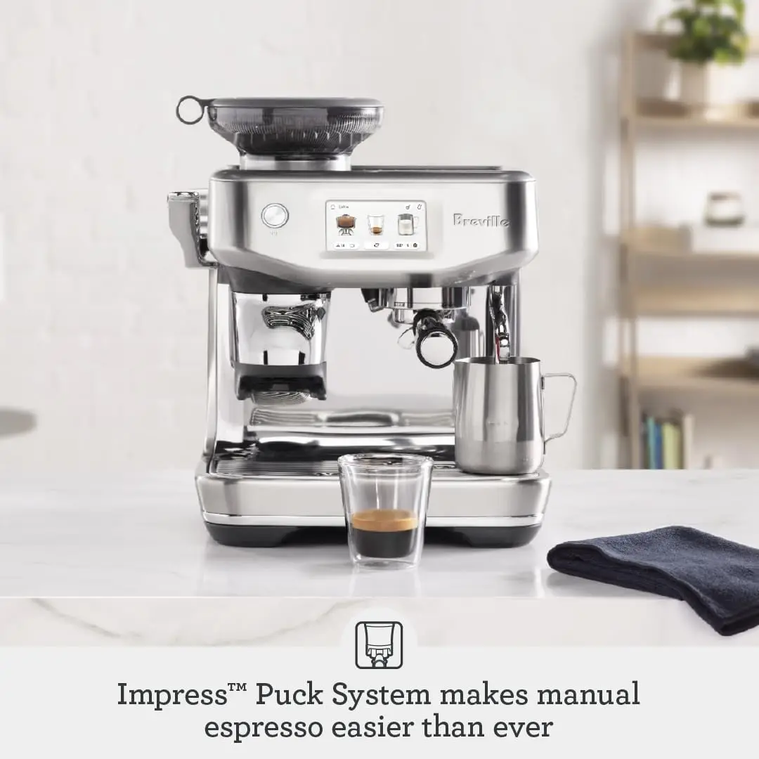 Breville Barista Touch Impress - огляд і ціна Breville Espresso Barista Touch