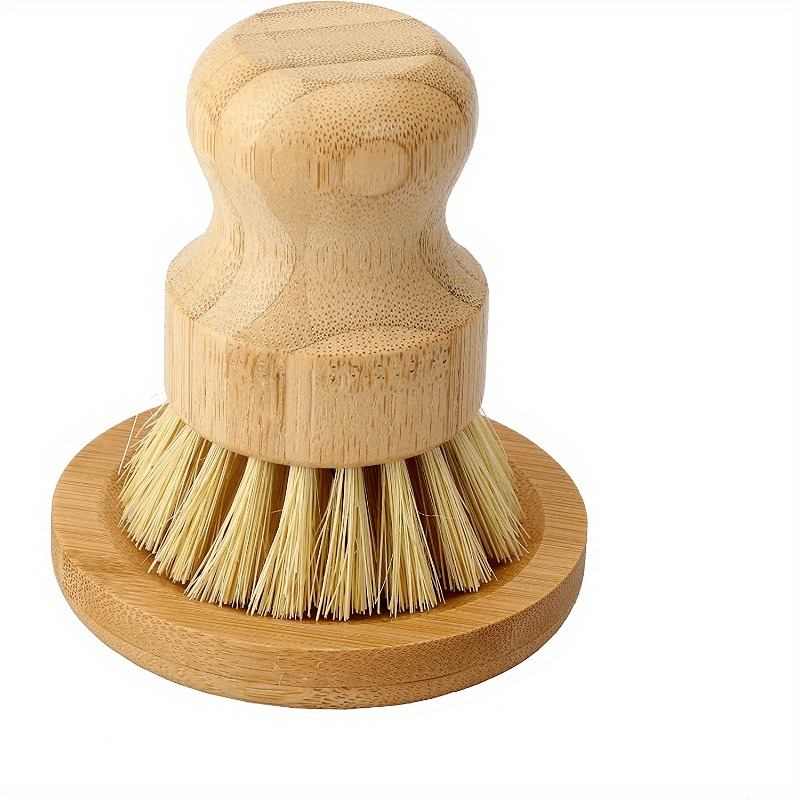 Bamboo Dish Scrub Brush Soap D - огляд і ціна Cast Iron Corn