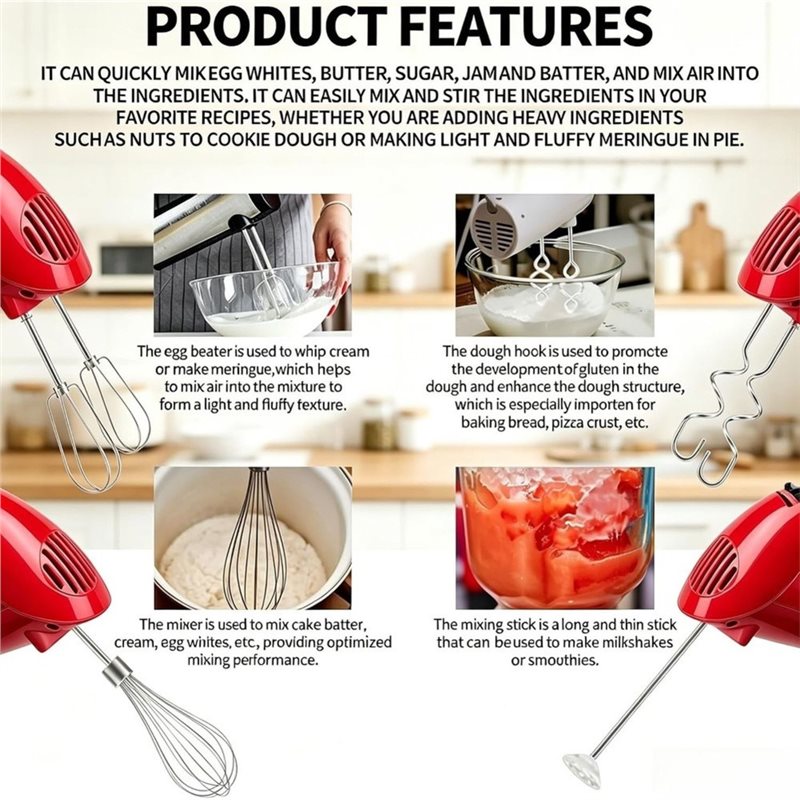 AT28-Hand Mixer Attachments Fo - огляд і ціна Kitchenaid Mixer Hand Mixer