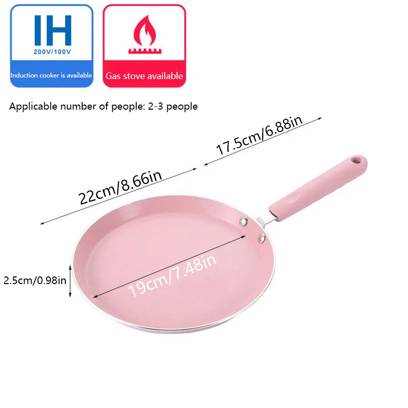 1 Non Stick Pink Frying Pan Fo - огляд і ціна Egg Waffle Pan
