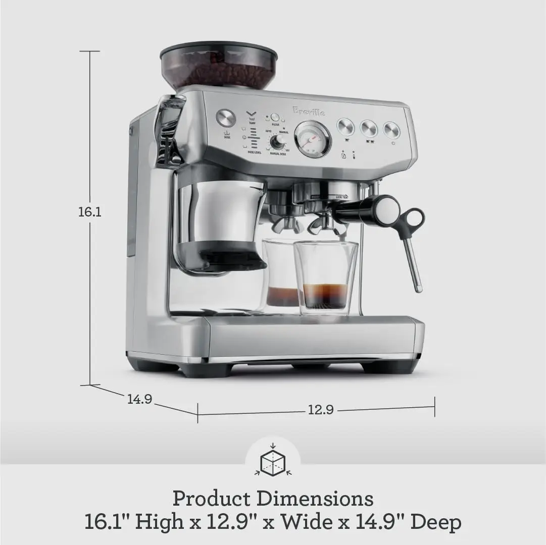 Breville Barista Express Impre - огляд і ціна Breville Espresso Barista Express